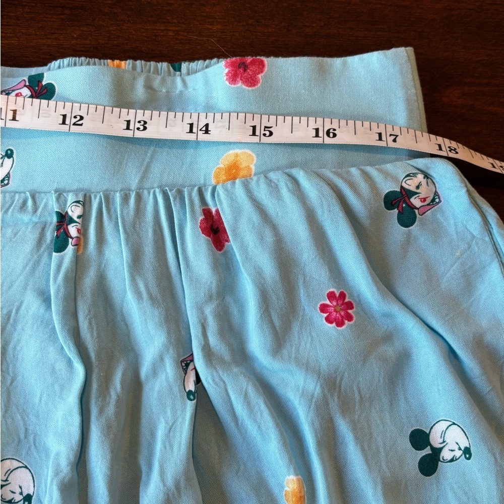 Disney Her Universe Aloha Mickey Minnie Hawaii Print Skirt Size 1 XL - Picture 5 of 6